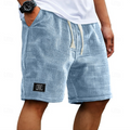 Oliver — Waffle-Texture Summer Shorts
