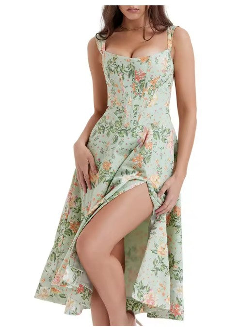 Jolie — Floral Corset Dress