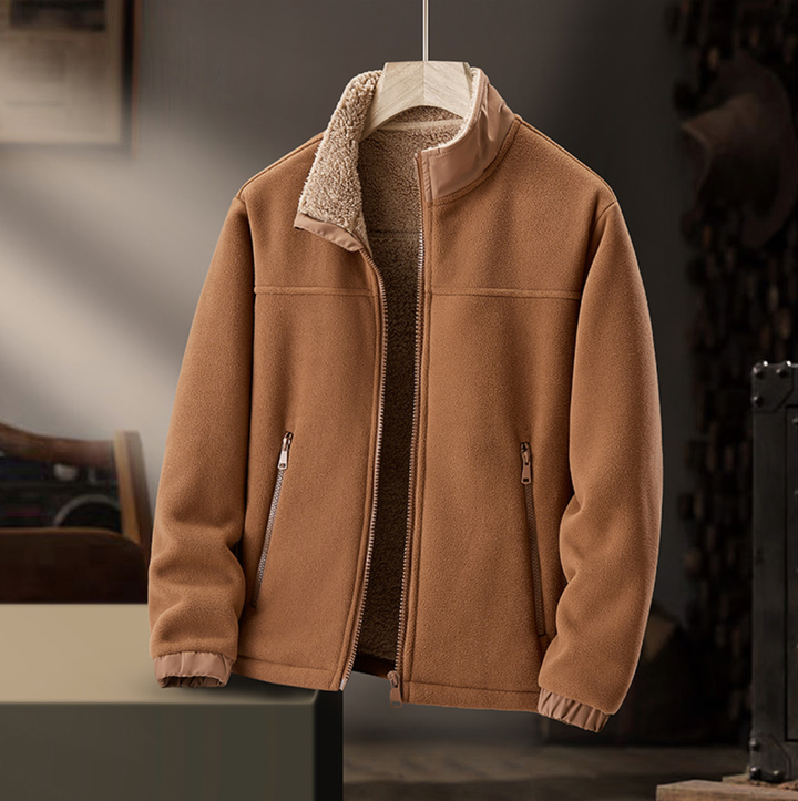 Everard — Men’s Stand-Collar Fleece Jacket