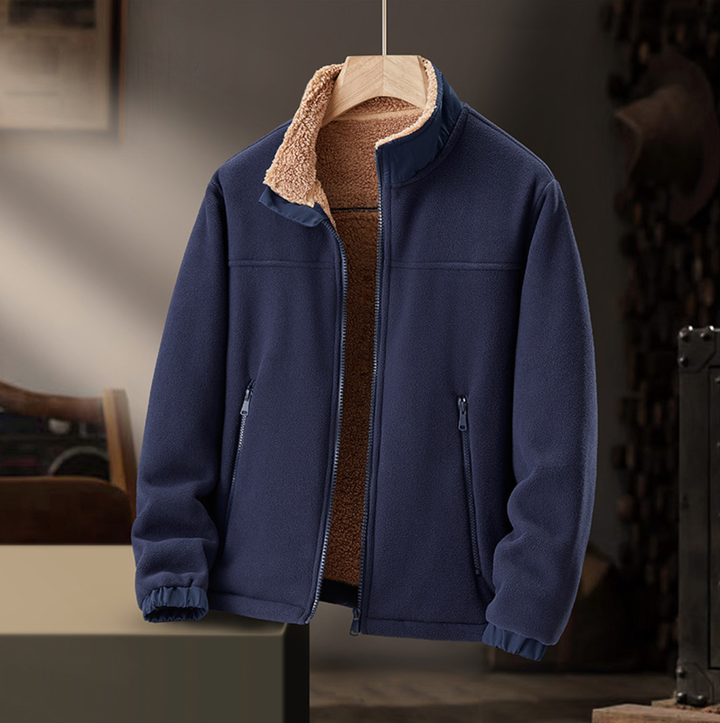 Everard — Men’s Stand-Collar Fleece Jacket