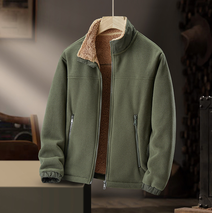 Everard — Men’s Stand-Collar Fleece Jacket