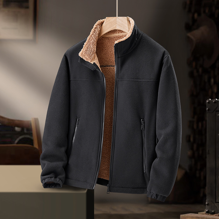 Everard — Men’s Stand-Collar Fleece Jacket