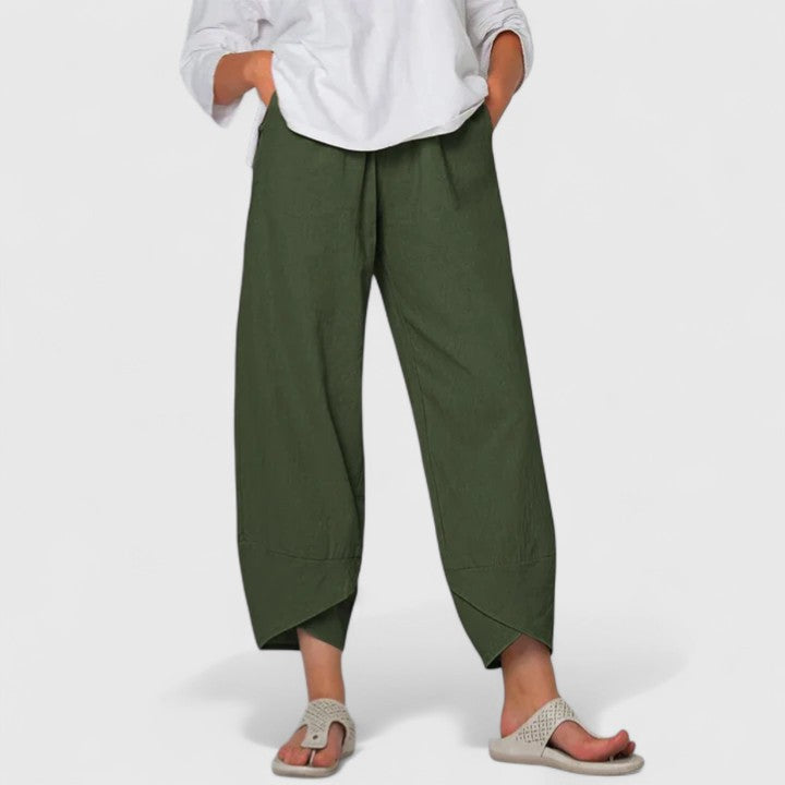 Priya — Printed Elegant Trousers