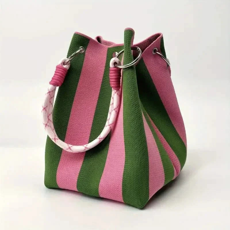 Vibrant Woven Tote