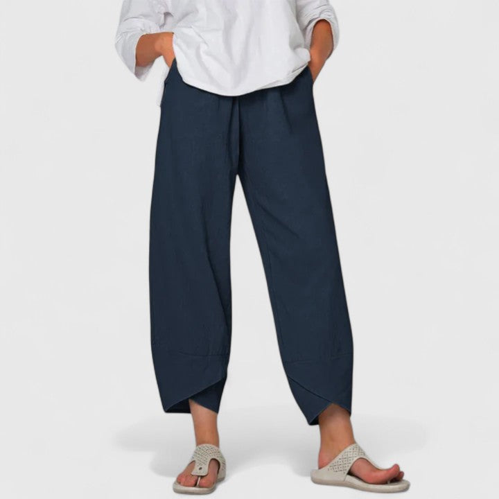 Priya — Printed Elegant Trousers