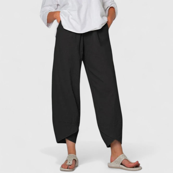 Priya — Printed Elegant Trousers