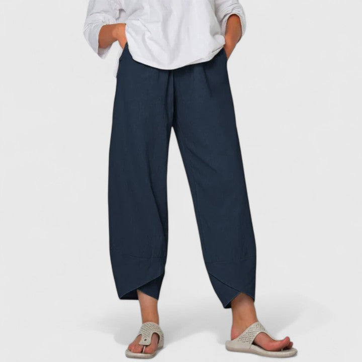 Priya — Printed Elegant Trousers
