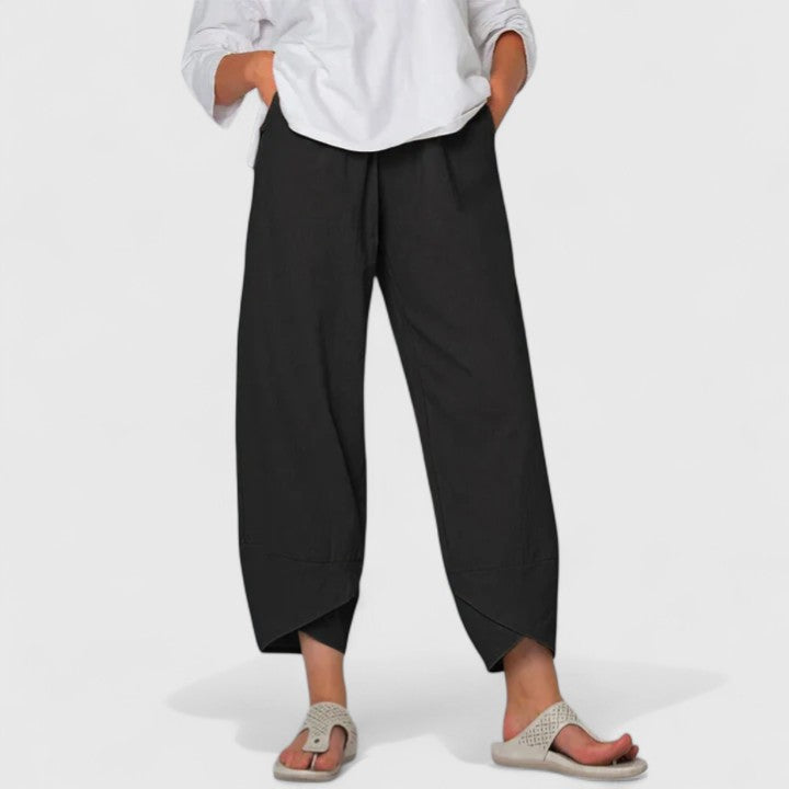 Priya — Printed Elegant Trousers