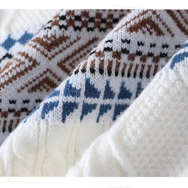 Jonah — Nordic Cable-Knit Sweater