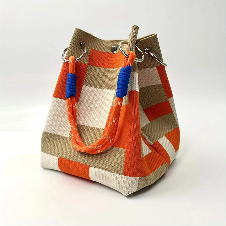 Vibrant Woven Tote