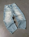 Lane — Washed Retro Jeans