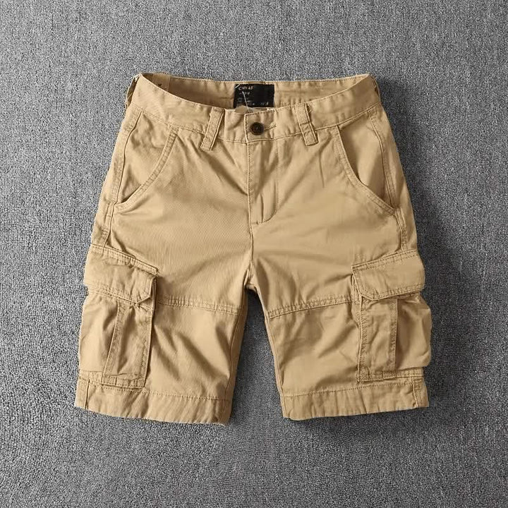 Oakes — Flap-Pocket Cargo Shorts