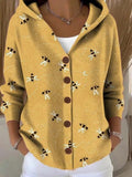 Marigold — Women's Textured Longline Cardigan