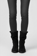 Henrike — Women's Suede-Effect Slouch Boots