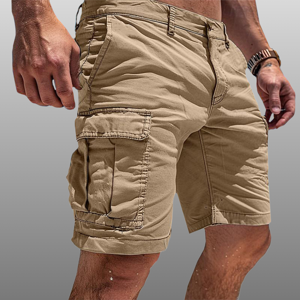 Nash — Featherweight Cotton Cargo Shorts
