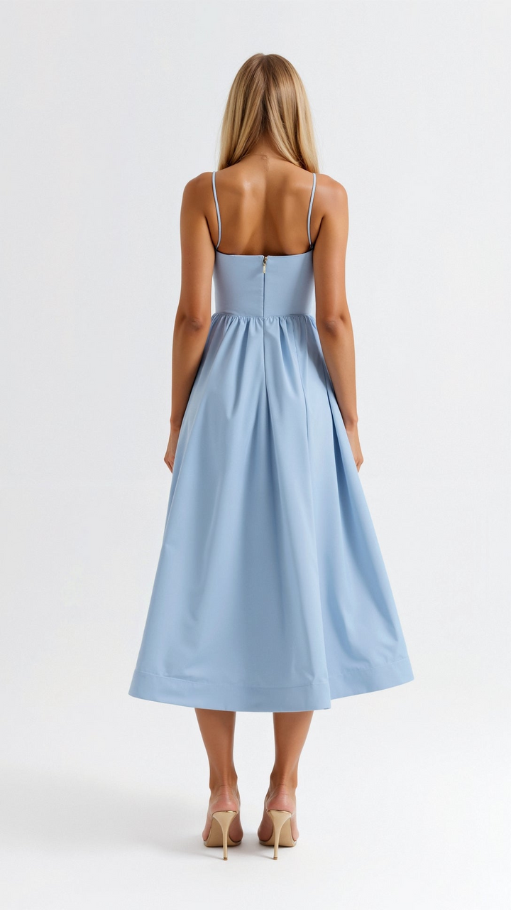 Esther — Wrap-Front Maxi Dress