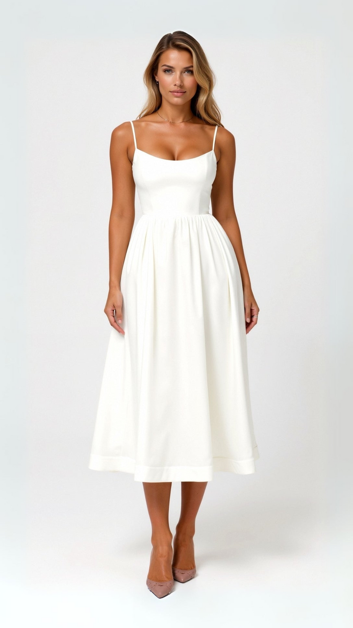 Esther — Wrap-Front Maxi Dress