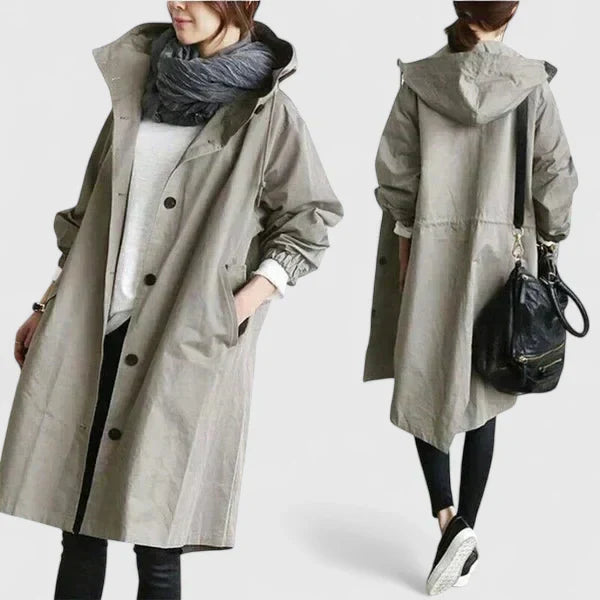 Mabelle — Oversized Hooded Winter Coat