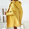 Bronwyn — Women's Loose-Knit Hooded Cardigan