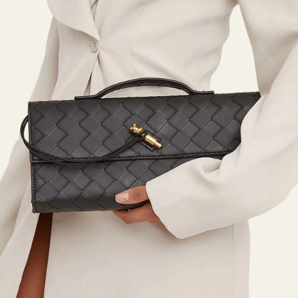 Vara — Woven Evening Clutch