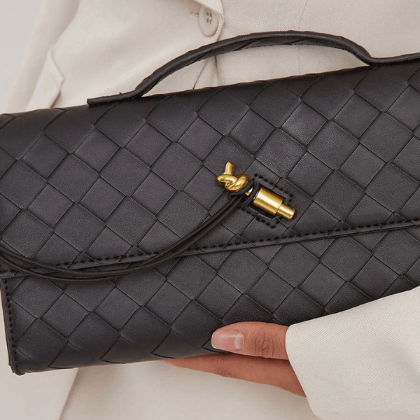 Vara — Woven Evening Clutch
