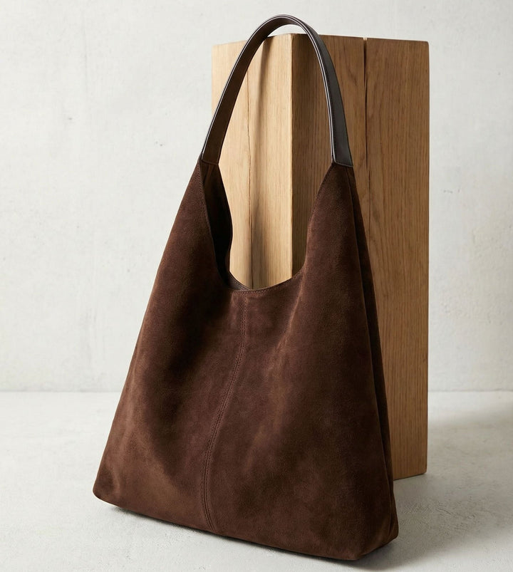 Vera — Vegan Suede Slouchy Hobo Bag
