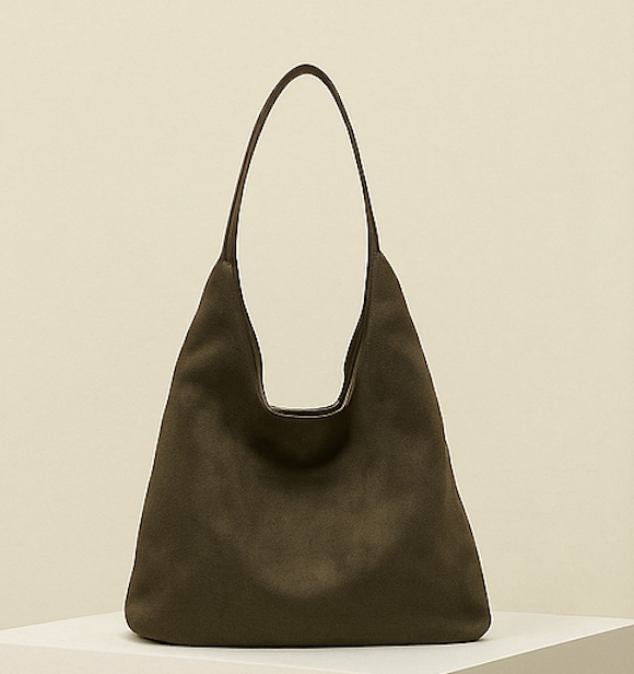 Vera — Vegan Suede Slouchy Hobo Bag