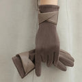 Freja Rose — Women's Fleece-Lined Touchscreen Gloves