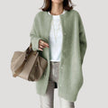 Aveline — Women's Open-Front Wool Cardigan