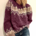 Vienna Rose — Women's Chunky Mohair Sweater