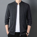 Lonnie — Cashmere Zip Cardigan