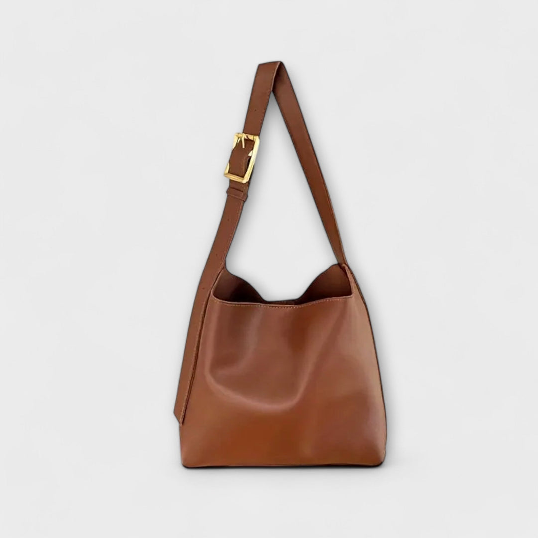 Classic Leather Shoulder Bag