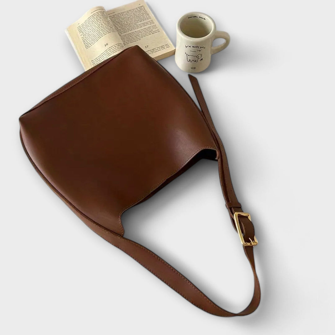 Classic Leather Shoulder Bag