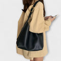 Classic Leather Shoulder Bag