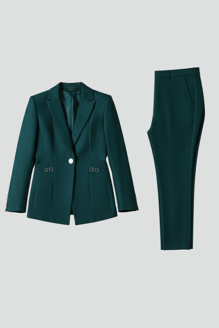 Tabitha — Single-Button Blazer Suit Set