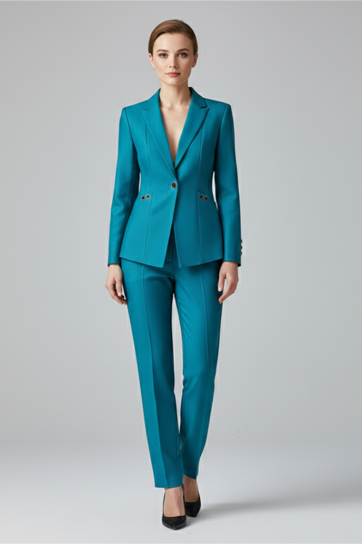 Tabitha — Single-Button Blazer Suit Set