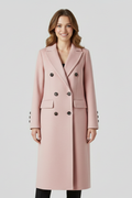 Arabelle — Women's Double-Breasted Longline Coat