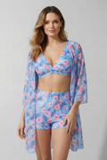 Halcyon — Printed Bikini with Shirt Cover