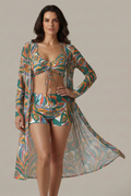 Fenella — Tie-Top Bikini with Cover-Up