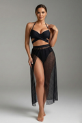 Emmeline — Wrap-Top Bikini with Mesh Skirt