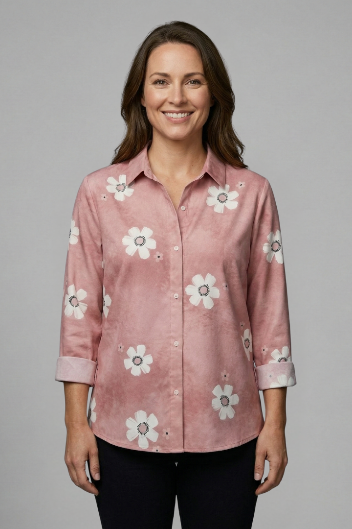 Primrose — Collared Button Blouse