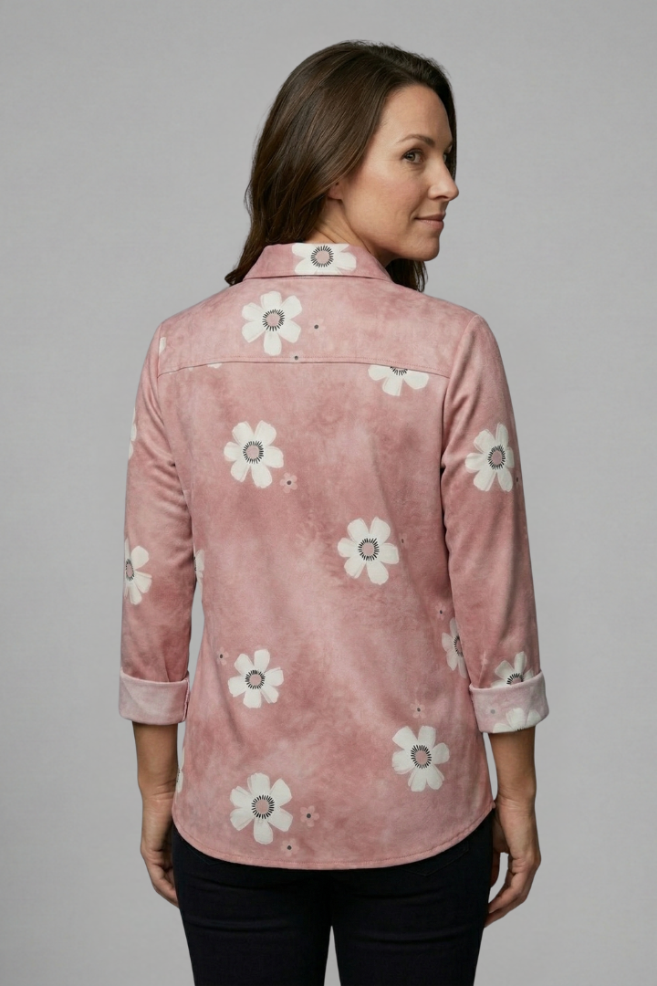 Primrose — Collared Button Blouse