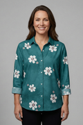 Primrose — Collared Button Blouse