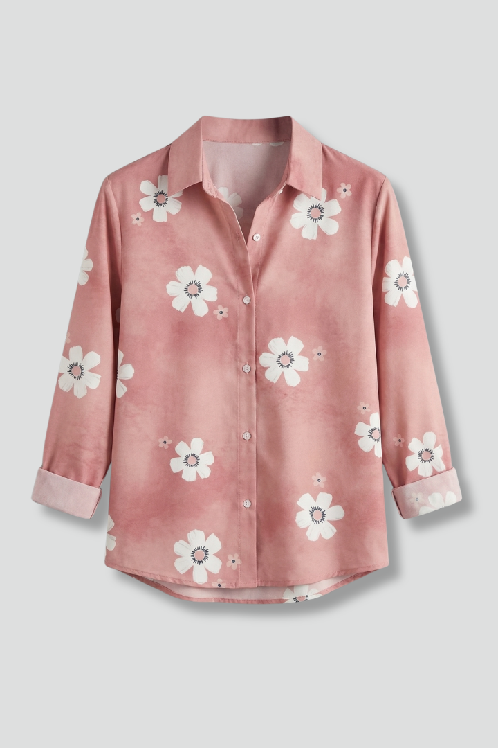 Primrose — Collared Button Blouse