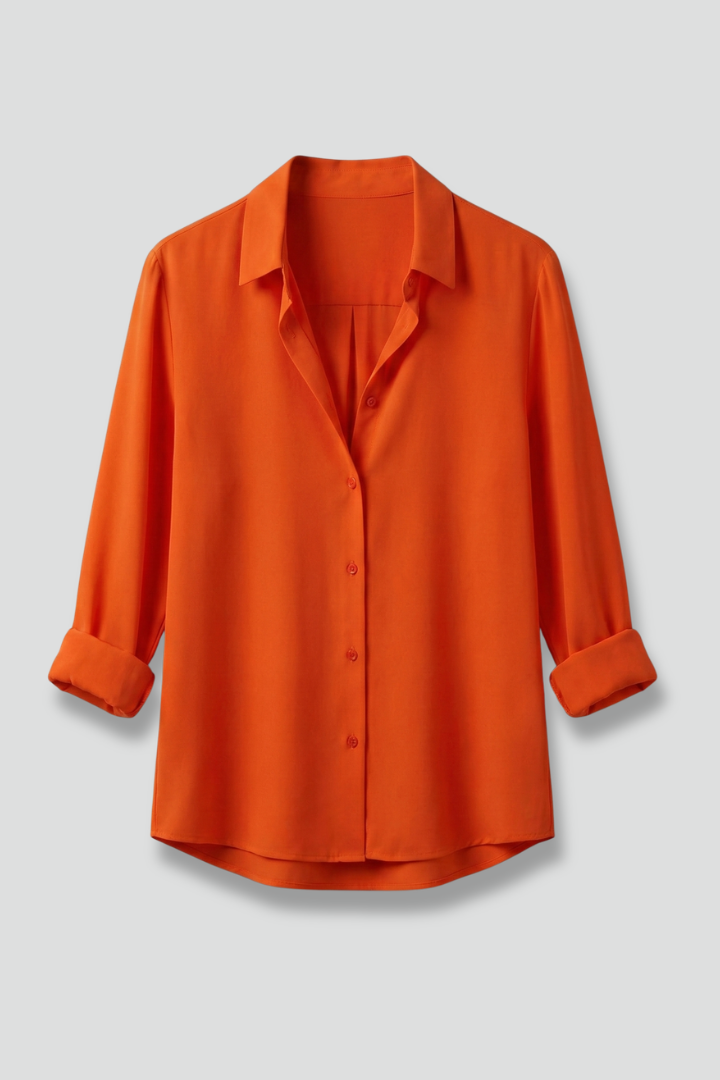 Farrah — Collared Button Blouse