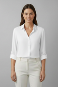 Farrah — Collared Button Blouse