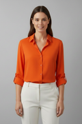 Farrah — Collared Button Blouse