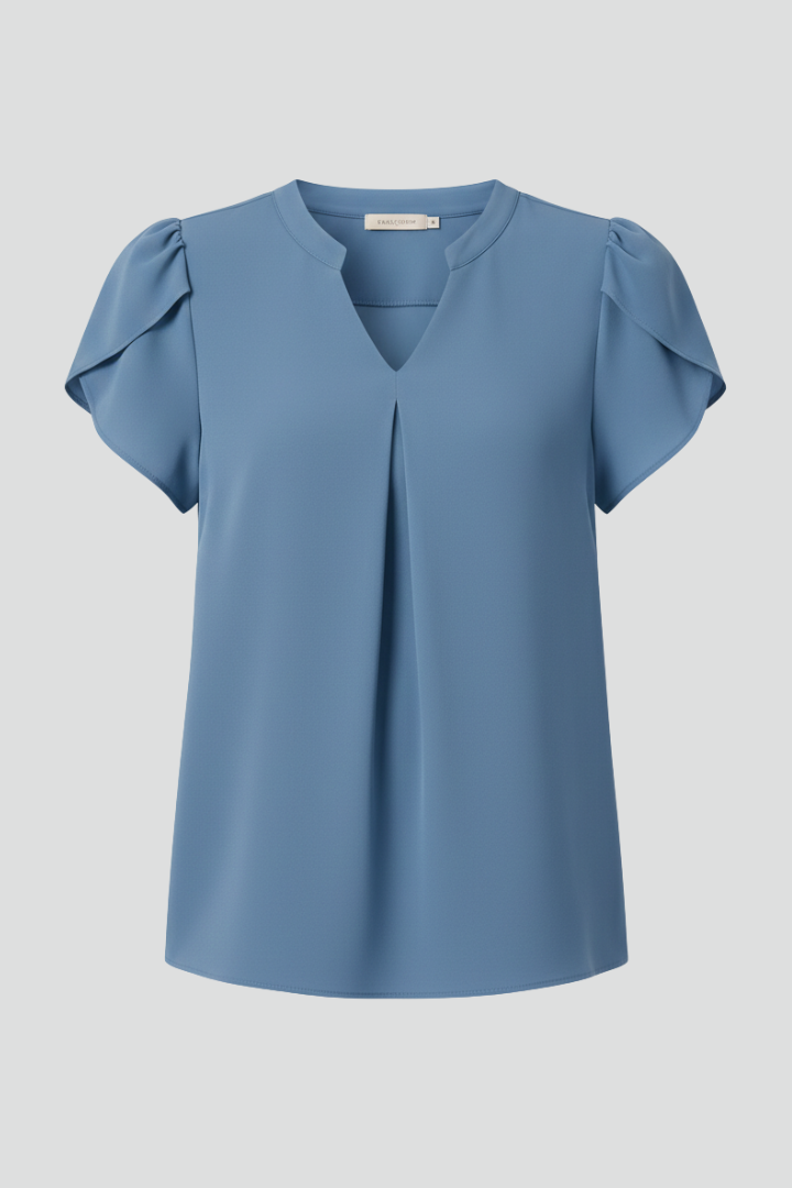 Greer — Loose V-Neck Blouse