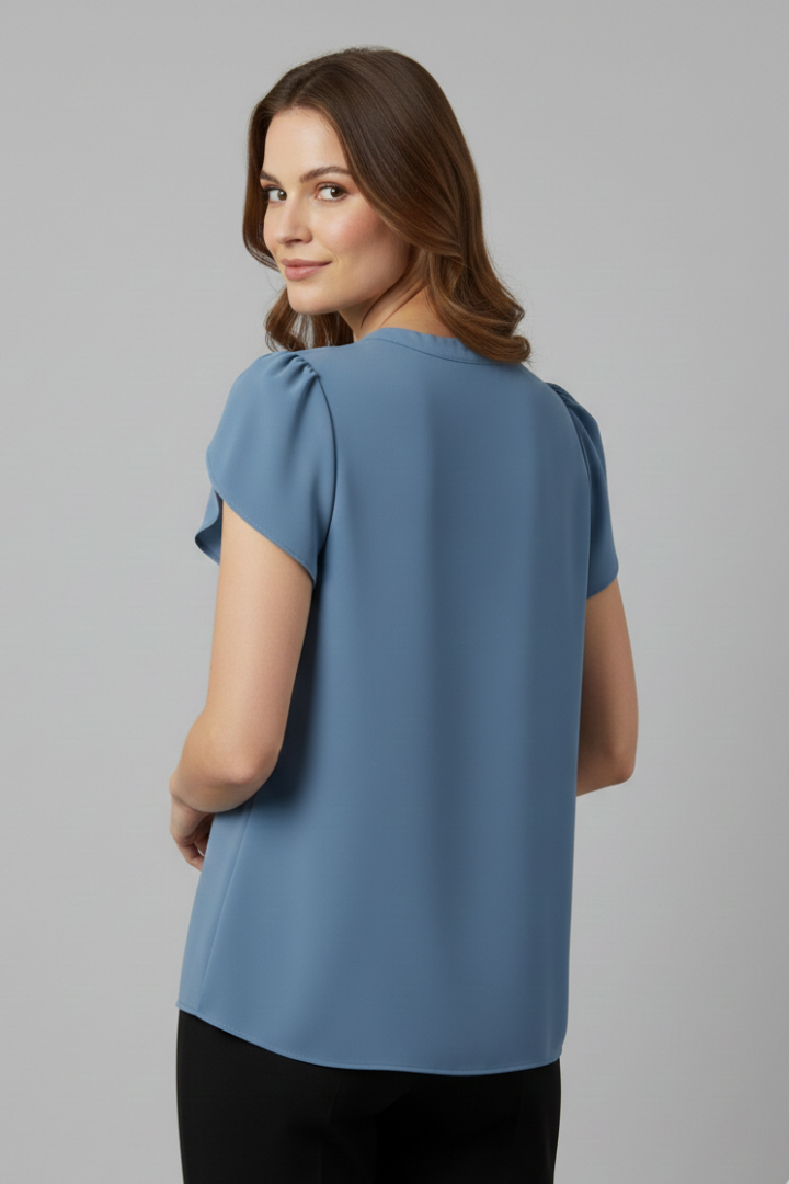 Greer — Loose V-Neck Blouse