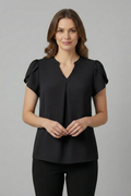 Greer — Loose V-Neck Blouse